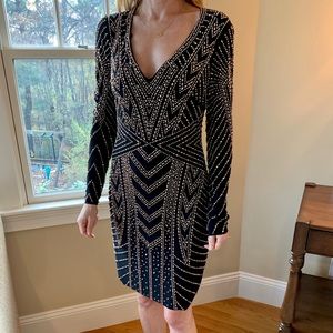 Beautiful beaded dress by Aqua